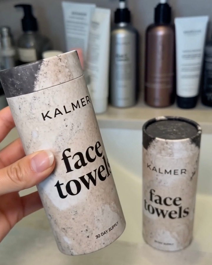 Customer photo with towel